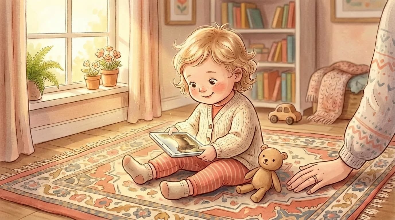 Your toddler is getting 2 hours of screen time a day. Here's how to make 10 minutes of it count.